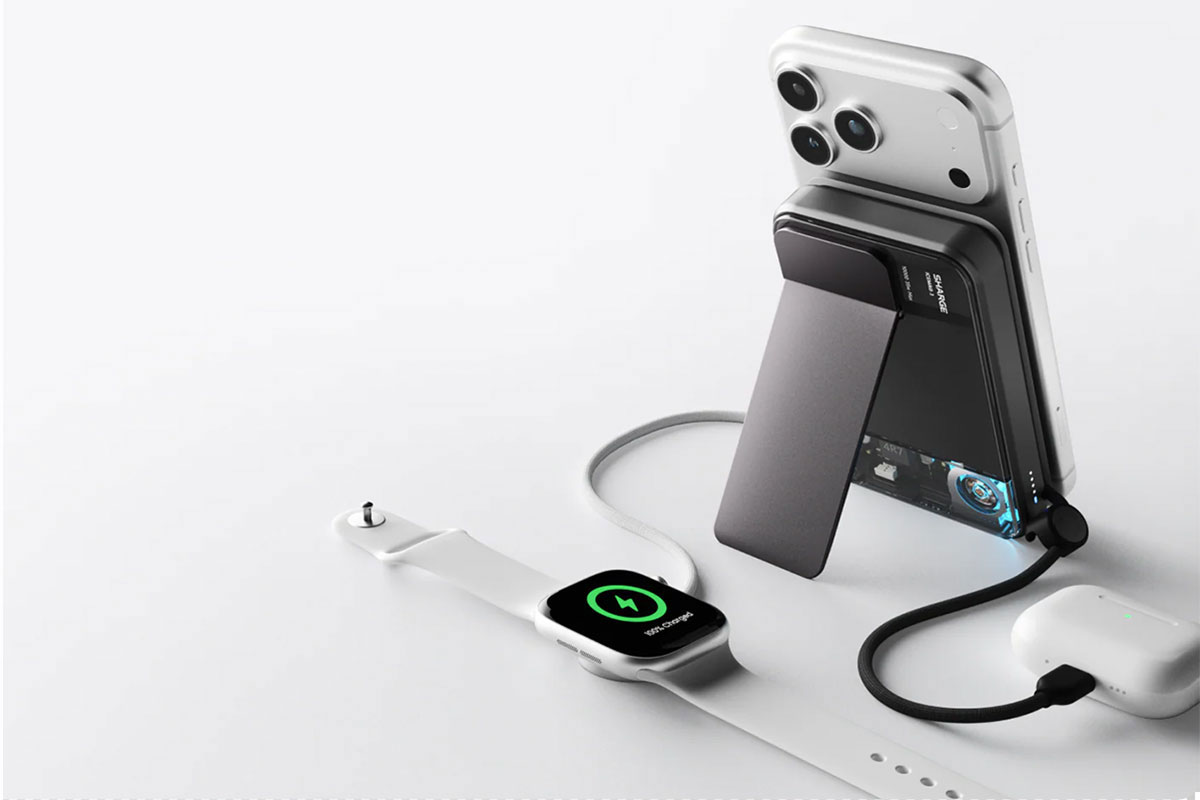 Soporte para banco de energía Sharge Icemag 3 y dispositivos de carga