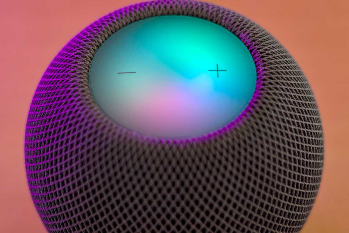 Siri on HomePod mini