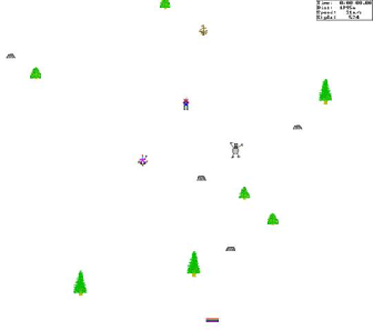 SkiFree screenshot