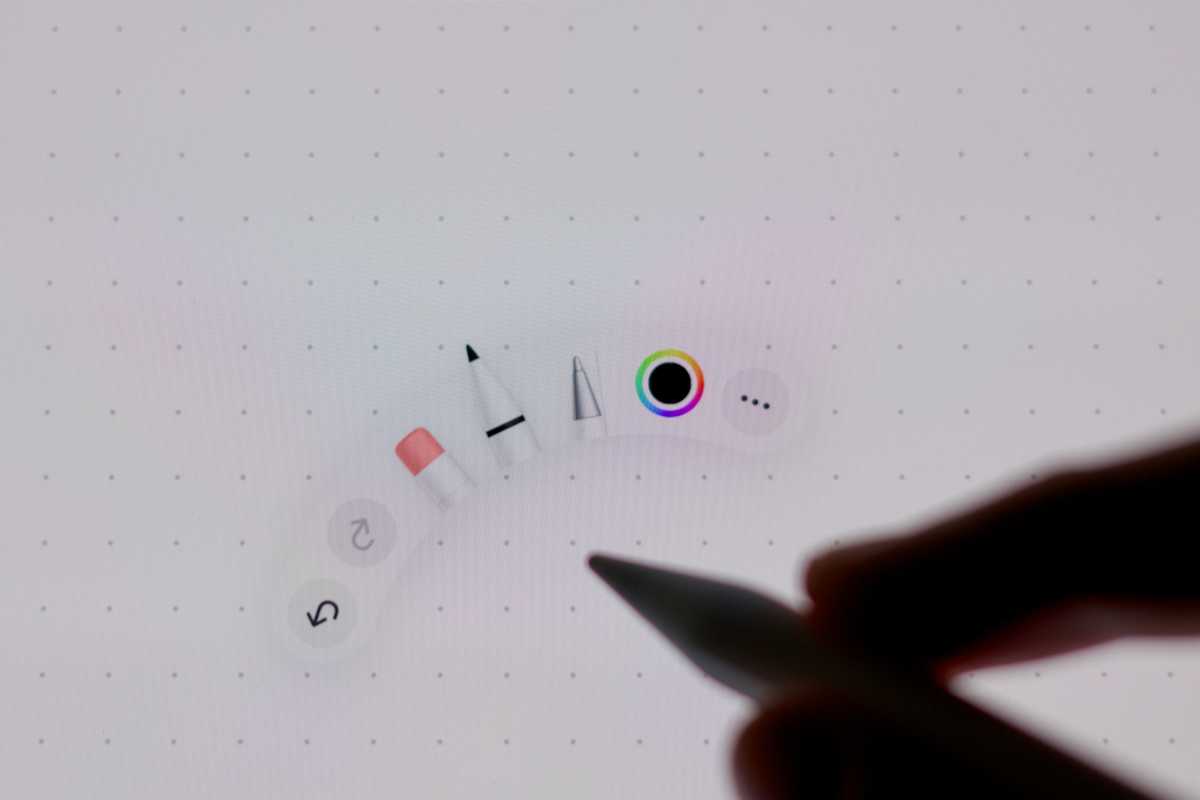 Squeezing Apple Pencil Pro