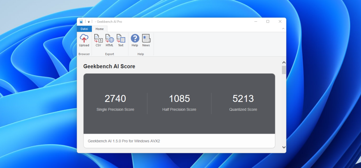Test Acemagic M1 geekbenchai