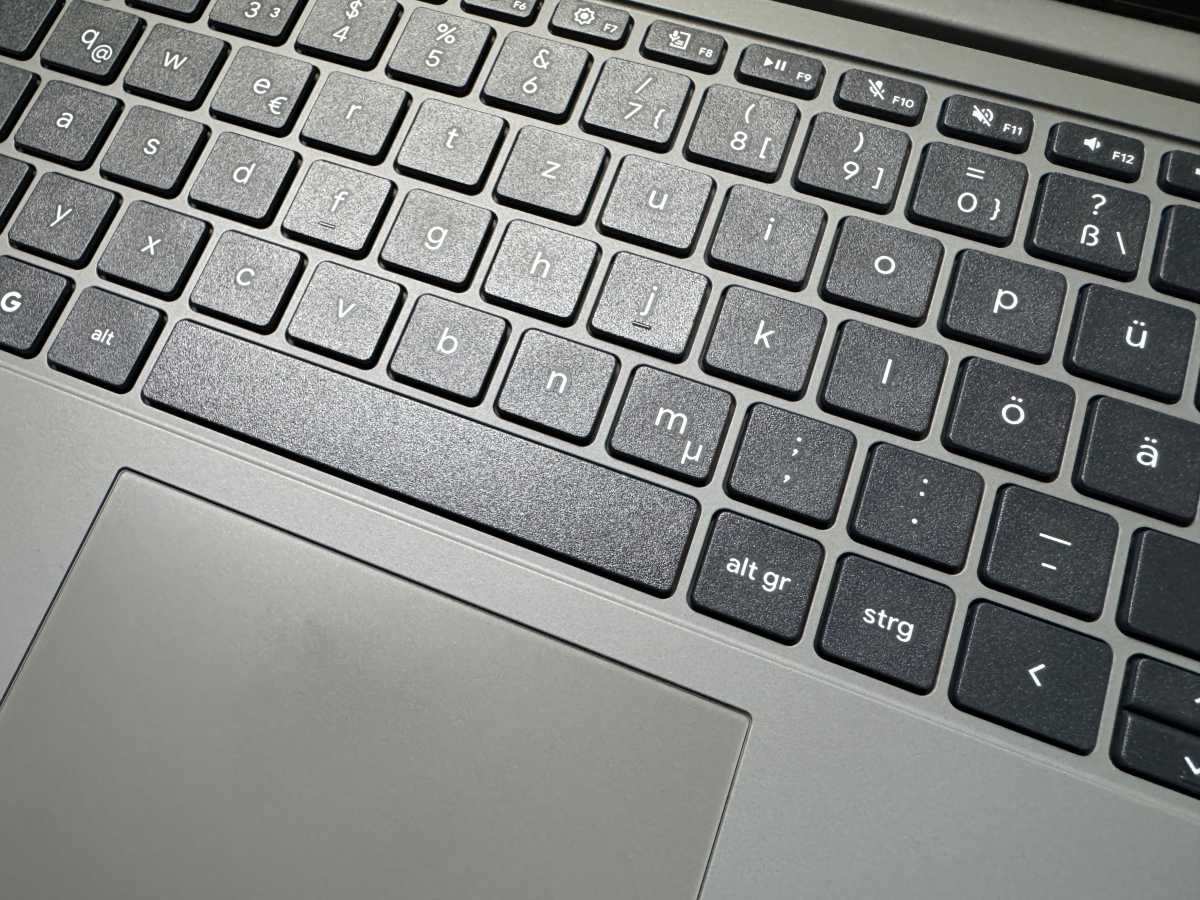 Test Asus Chromebook Plus CX14 Tastatur