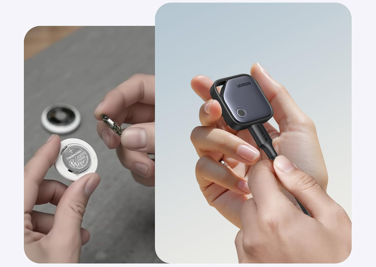 Ugreen FineTrack Smart Tracker (USB-C) Multipack