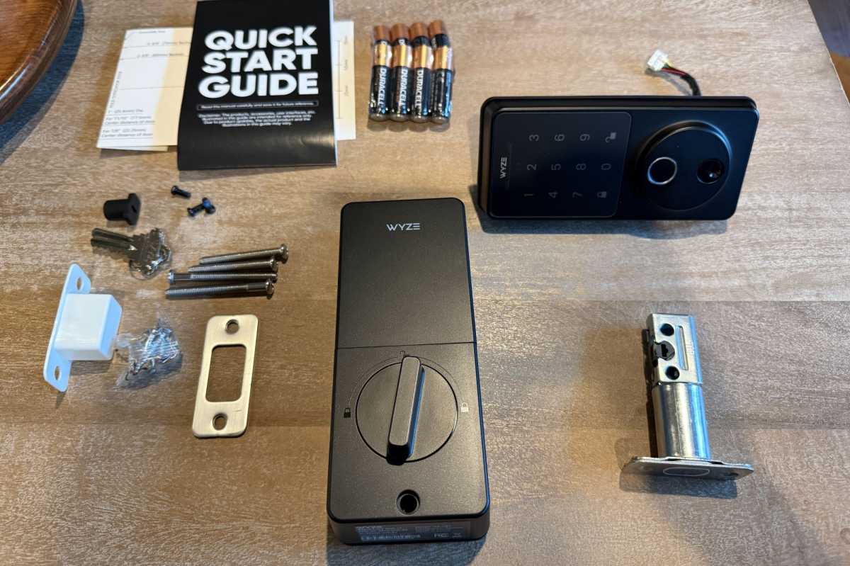 Wyze Bolt Lock v2 unboxed