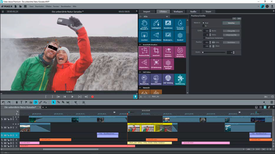 Der Videoeditor Video deluxe von Magix kostet als Neukauf etwa 40 Euro. Das Jahresabo ist mit 36 Euro noch etwas billiger. Auf jeden Fall lohnt ein Blick in den Preisvergleich, wo es oft Schnäppchen gibt.