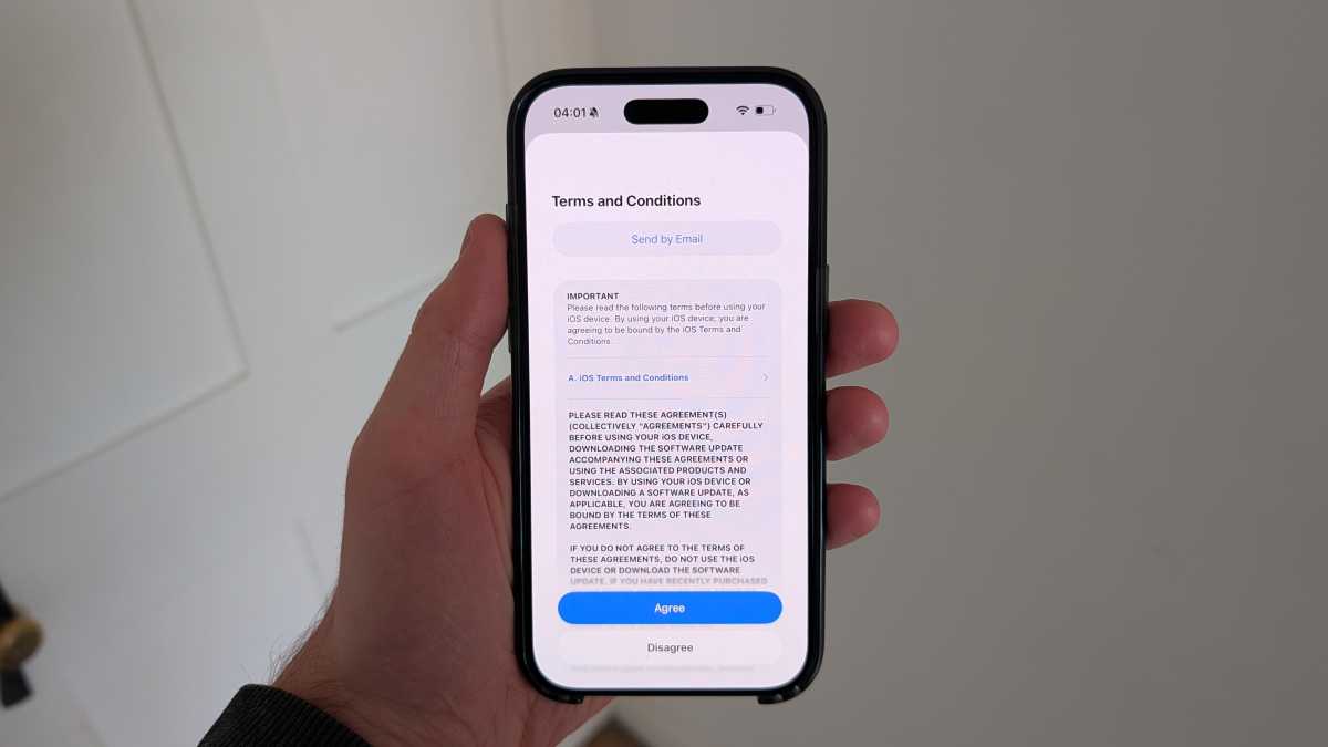 how to set up new iphone or ipad 9