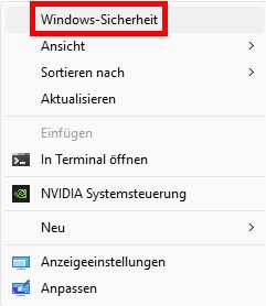 Windows-Sicherheit