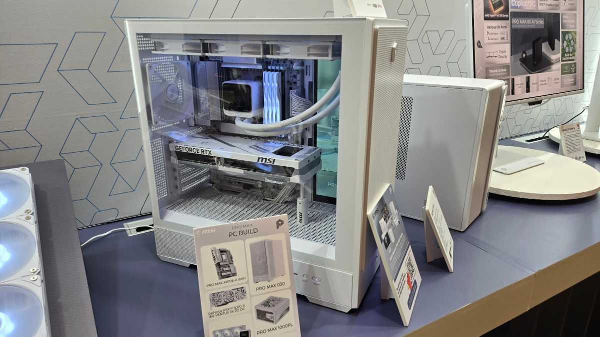 MSI Pro Max desktop build