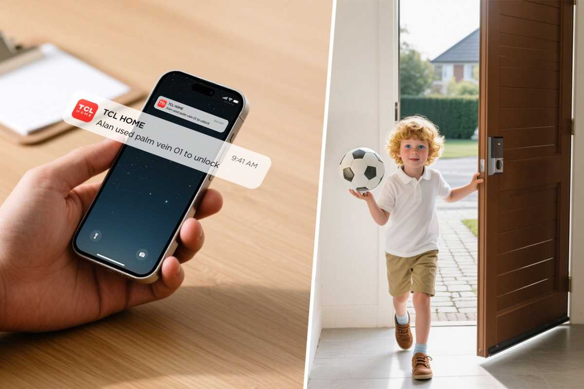 2nd-generation TCL D2 Pro Palm Vein Smart Lock