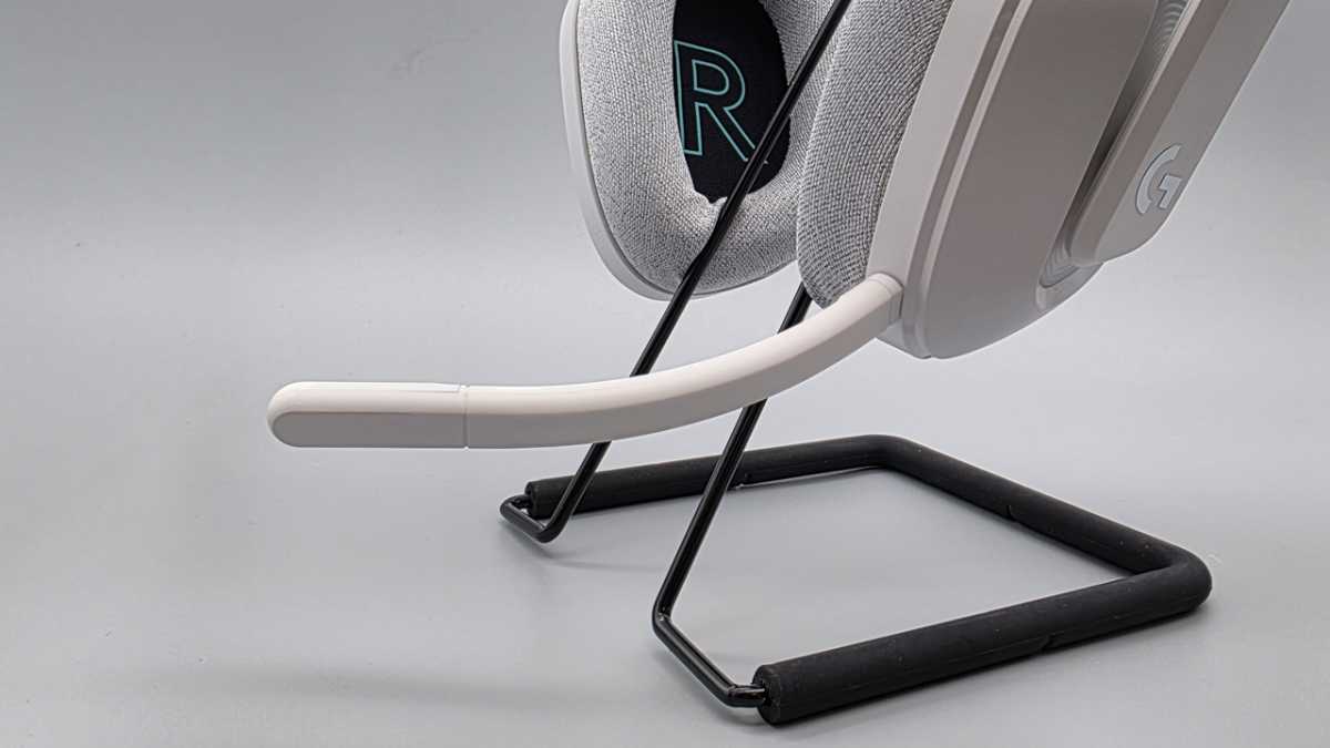 Abnehmbares Mikrofon am Logitech G522 Lightspeed