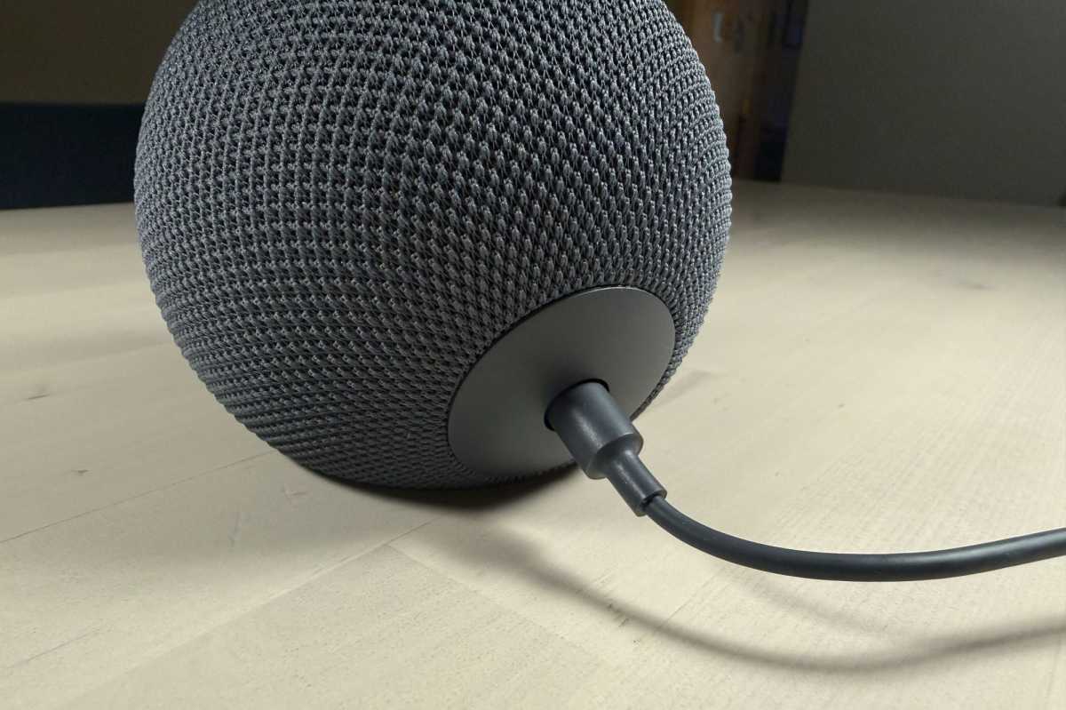 Amazon Echo Dot Max rear