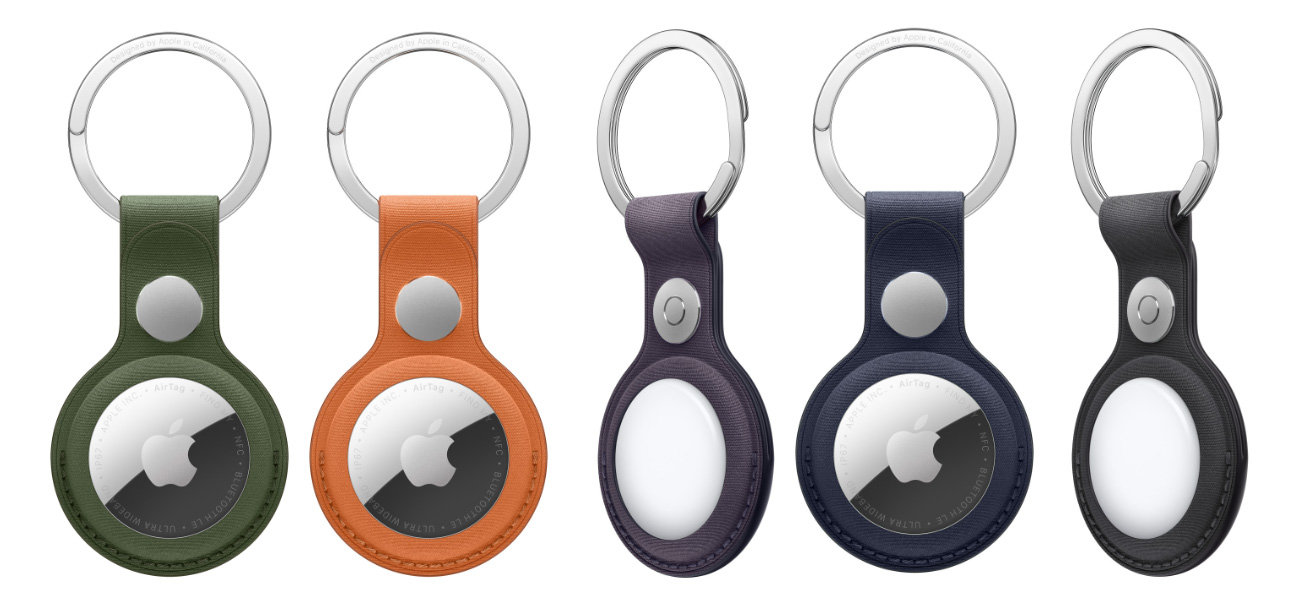 Apple AirTag FineWoven Key Ring