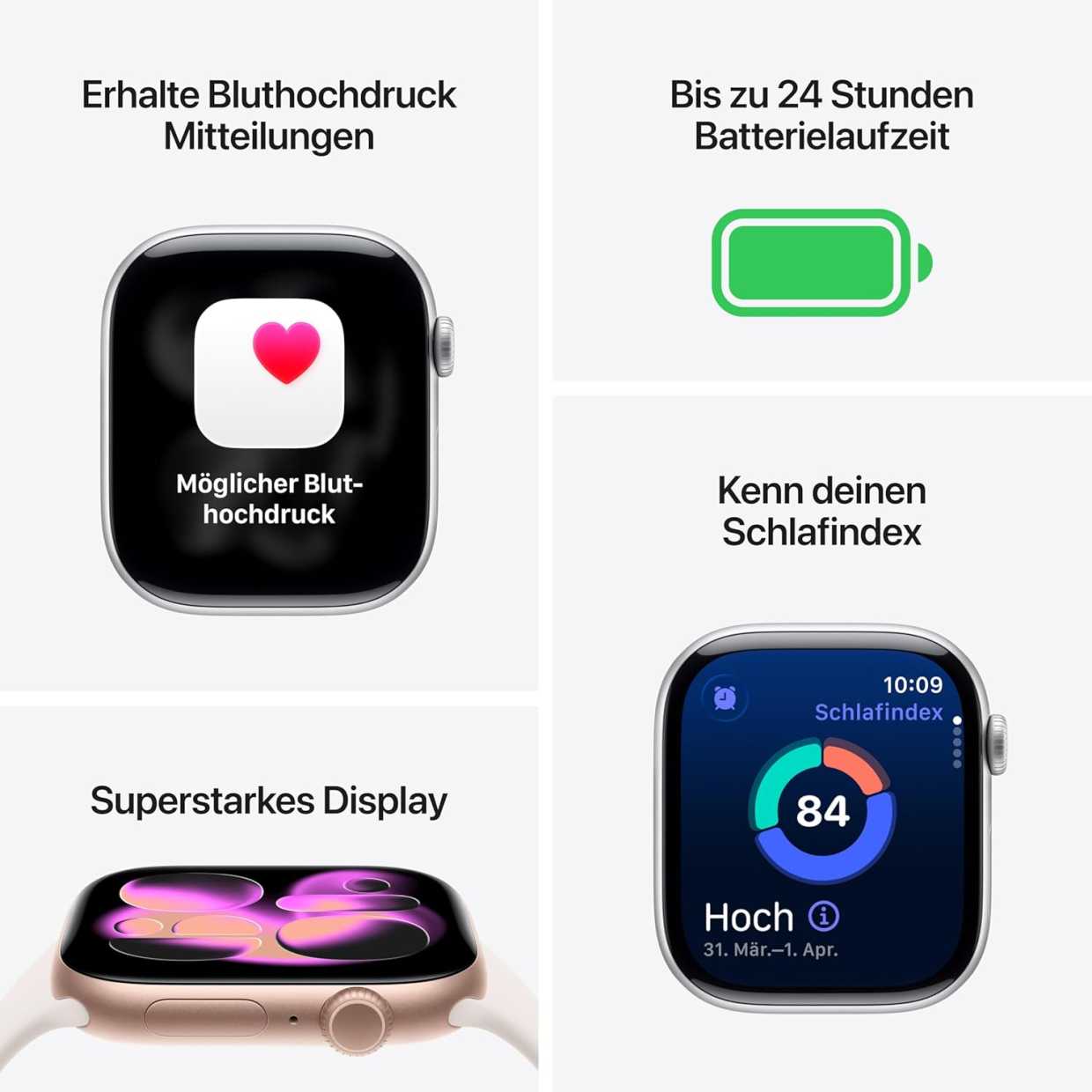 Apple Watch Series 11 in 42 und 46 Millimetern: Aktuelle Generation zum ...
