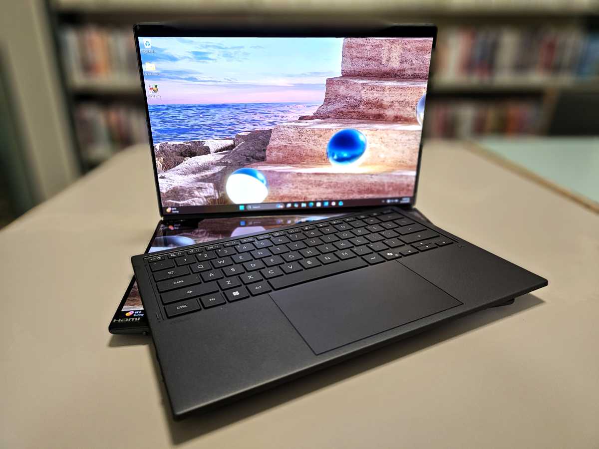 Asus ZenBook Duo dual screens