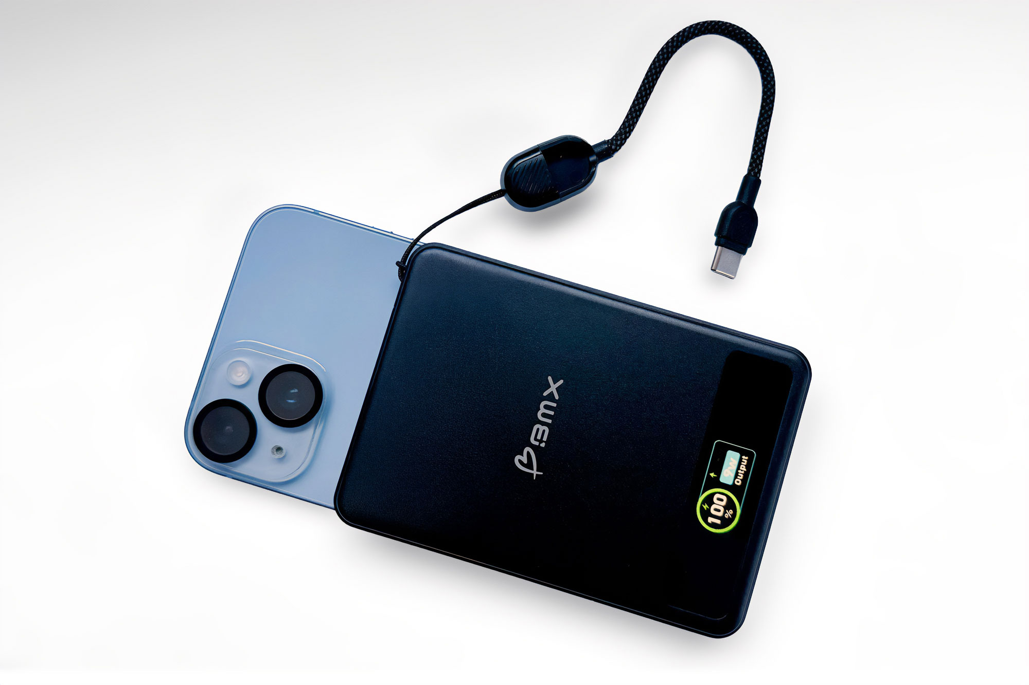 BMX SolidSafe 5K Power Bank – 15W semi-solid-state with great display