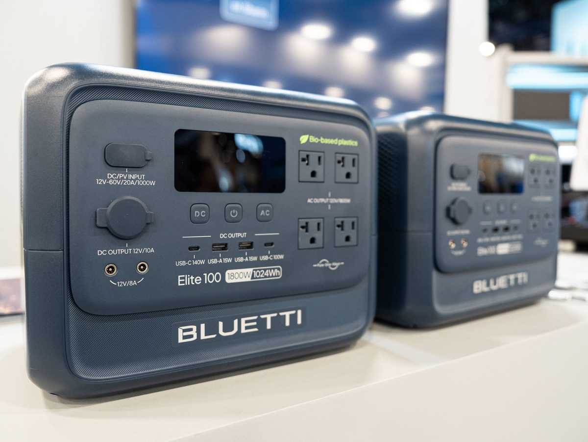 Bluetti Elite 100 Bio at CES
