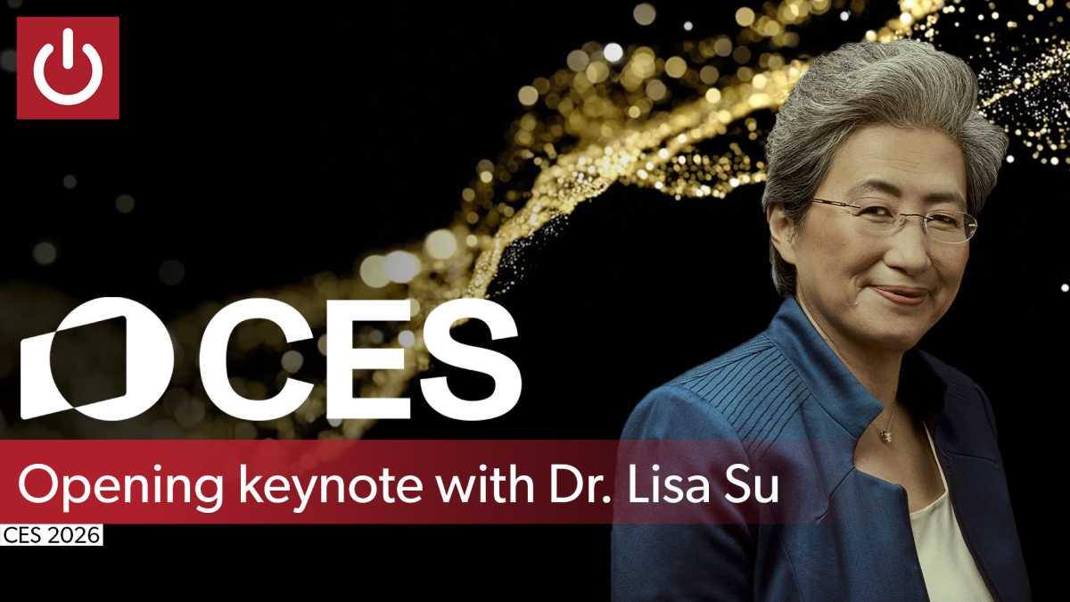 CES AMD Opening Keynote speech with Dr. Lisa Su - Thumbnail