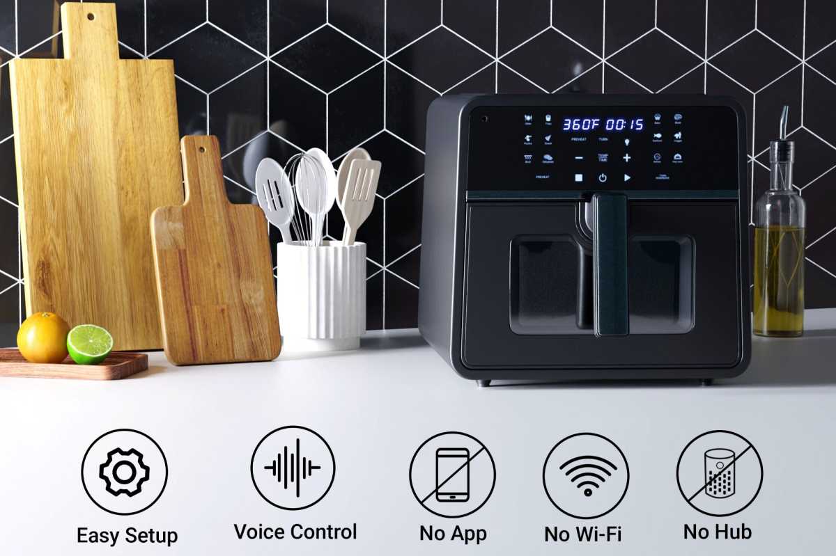 Emerson SmartVoice air fryer