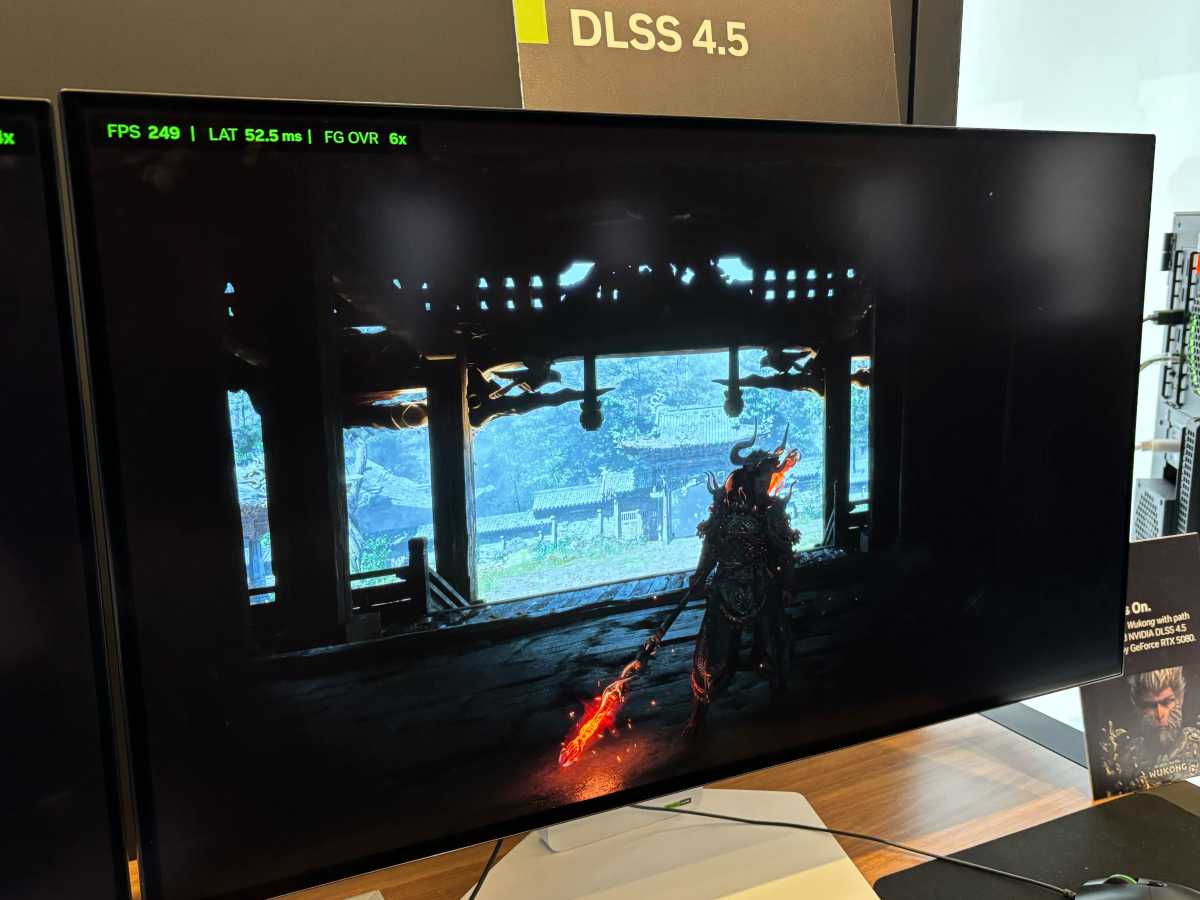 Nvidia DLSS 4.5 demo