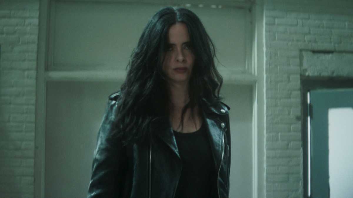 Jessica Jones (Krysten Ritter) in Marvel Television's DAREDEVIL: BORN AGAIN, exclusively on Disney+.