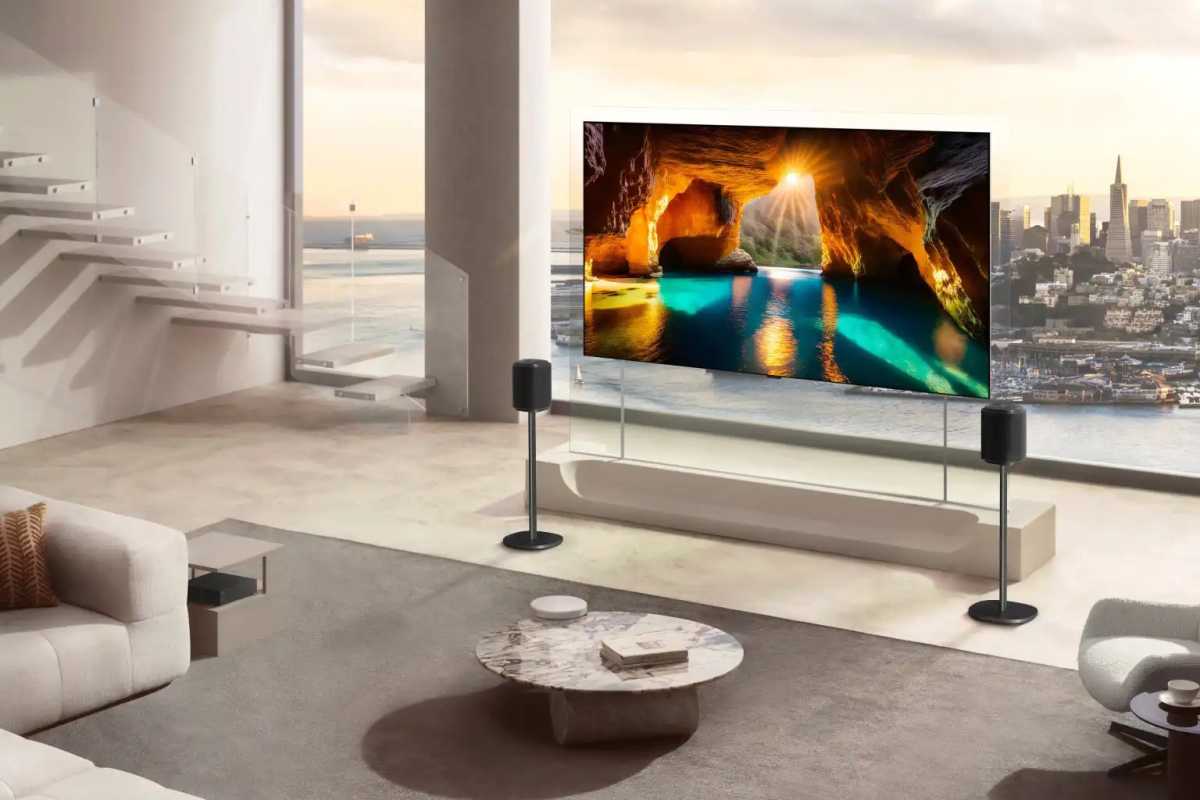 LG Evo W6 Wallpaper TV 