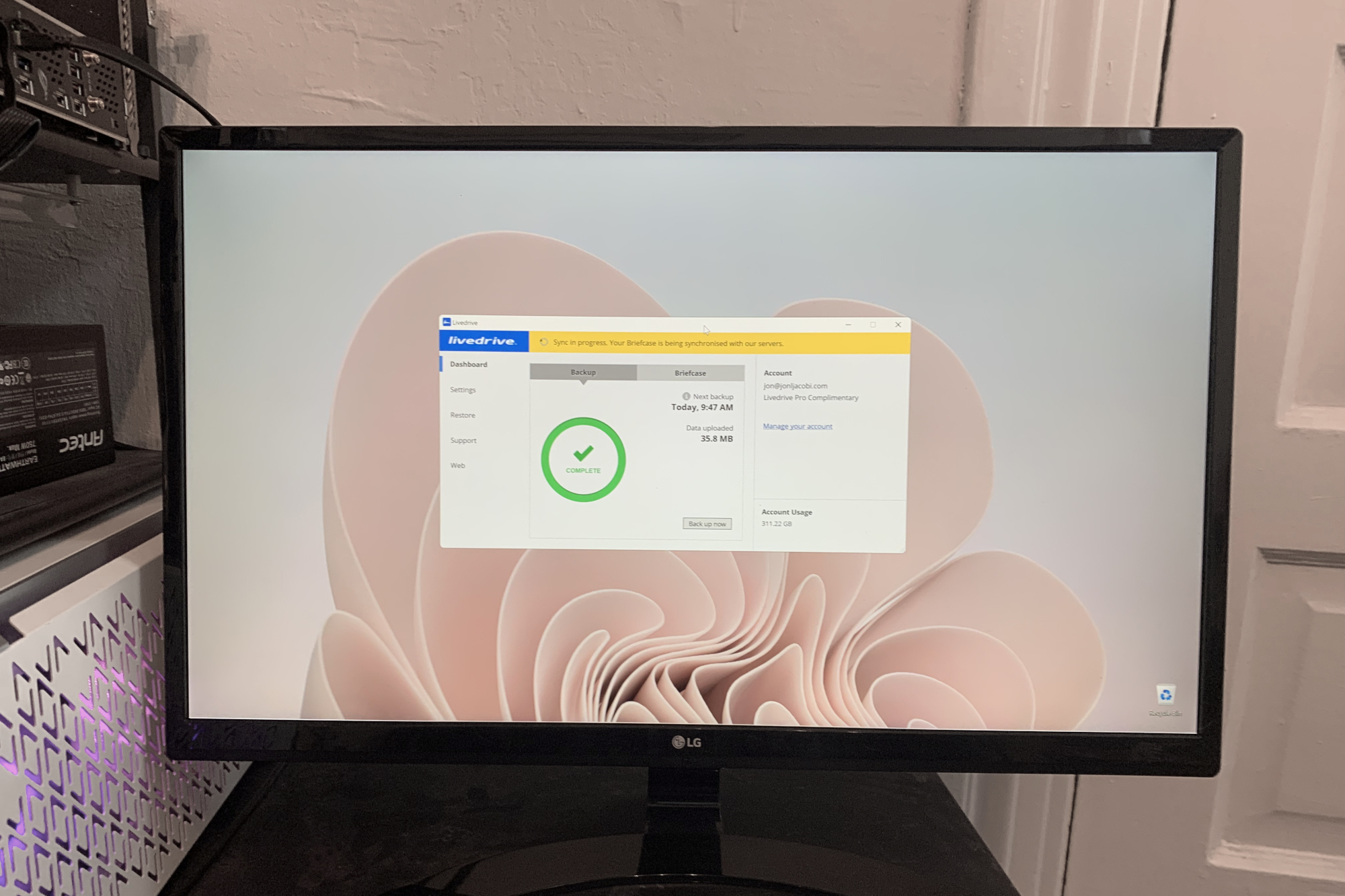 Livedrive - Best for unlimited storage