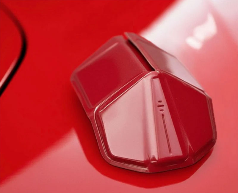 MyAir0 OriMouse Rojo vivo