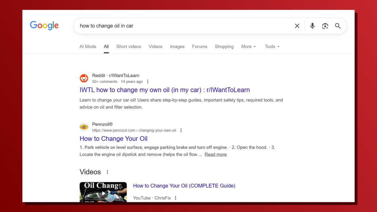 No more Google AI Overviews browser extension