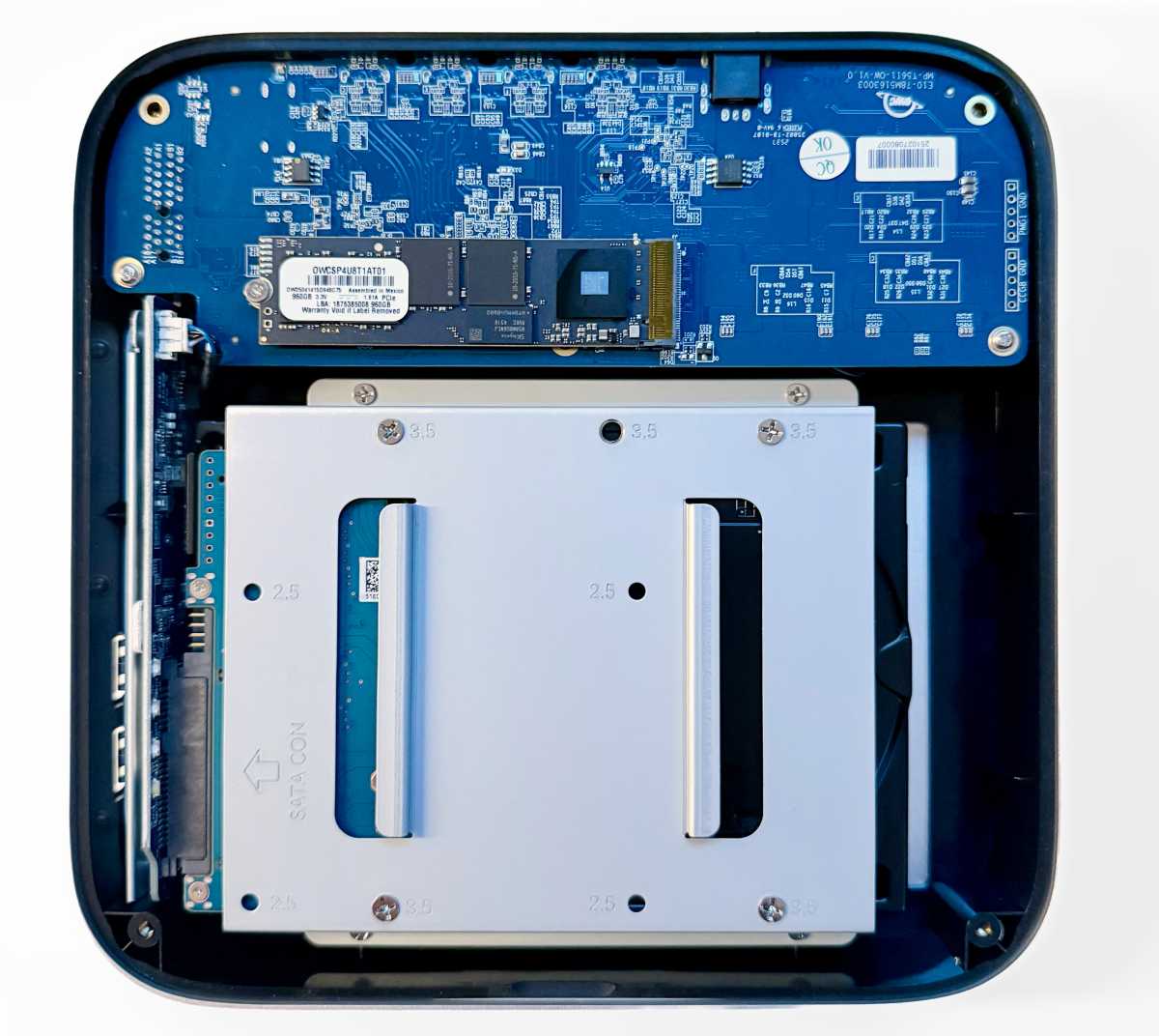 OWC StudioStack inside