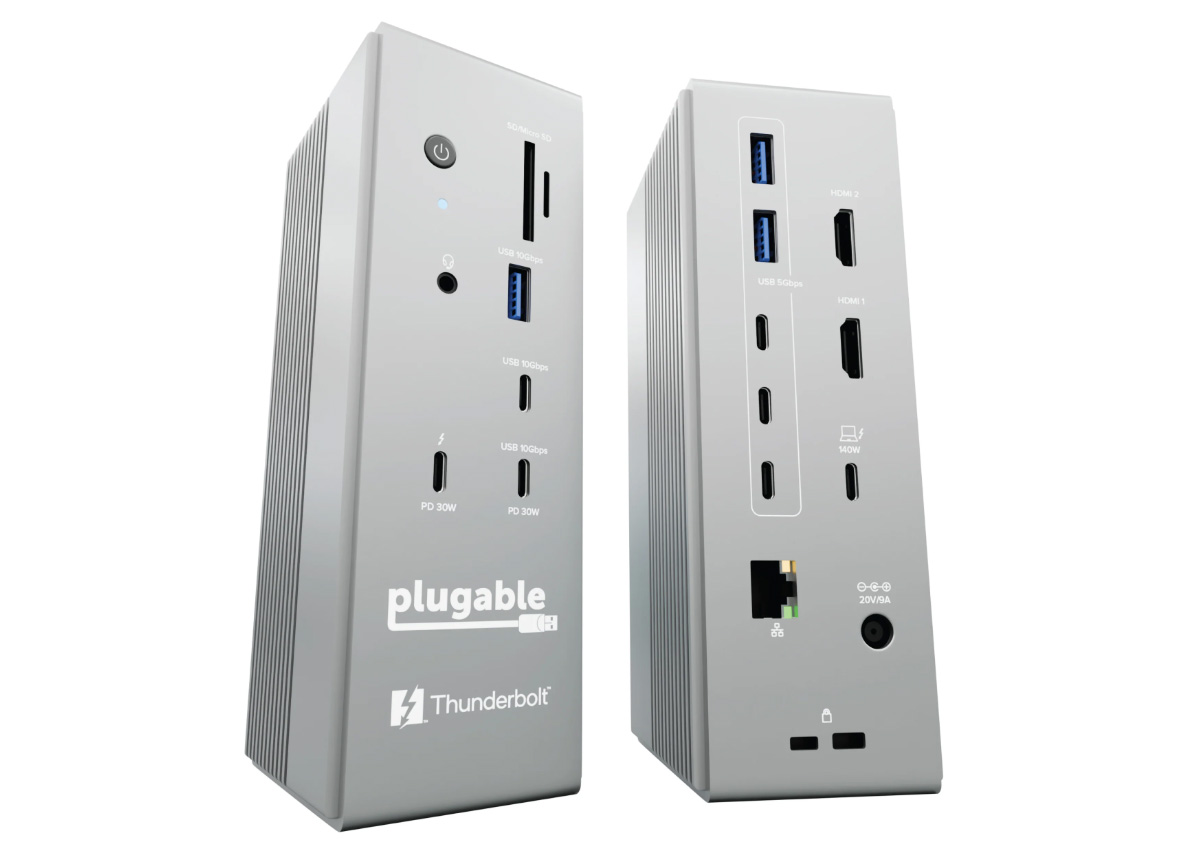 Estación de acoplamiento enchufable TBT-UDH2 Thunderbolt 5