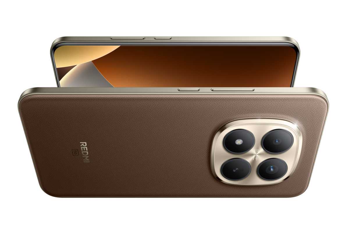 Xiaomi Redmi Note 15 Pro Plus Brown Leather