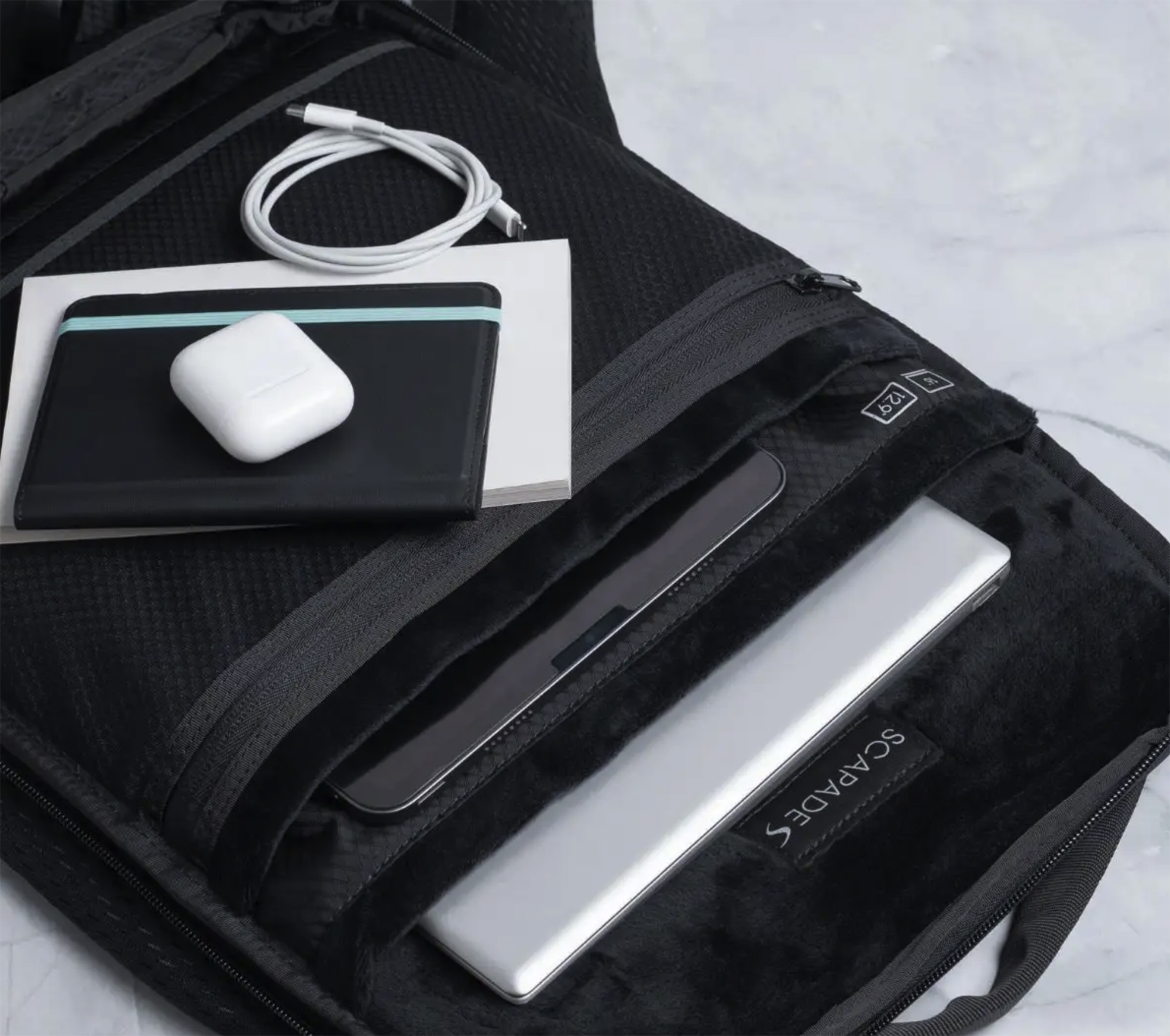 Scapade AirPack Backpack – Includes built-in Apple Find My tracker