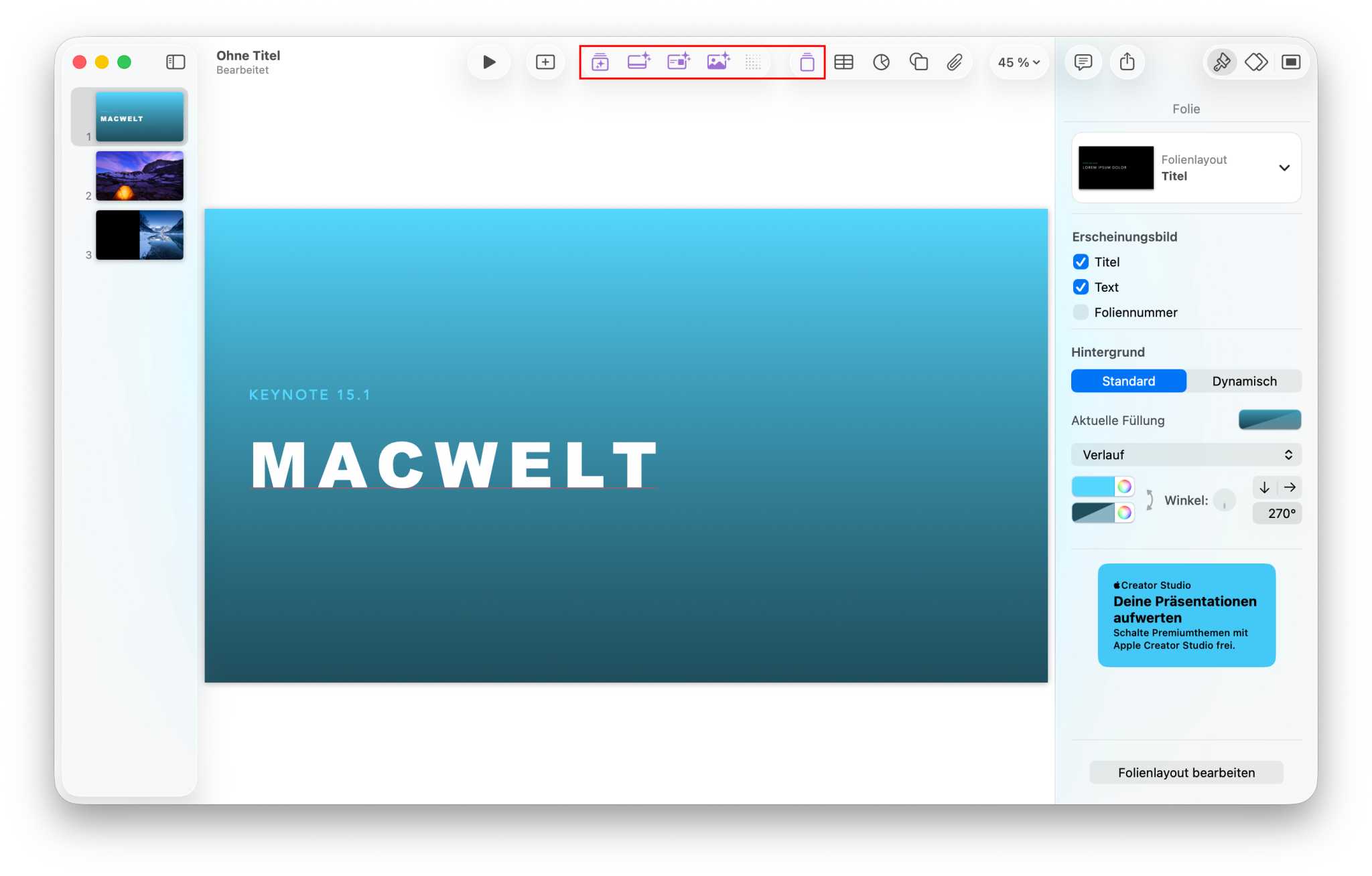 Pages, Numbers und Keynote in neuen Versionen: Installieren oder nicht ...