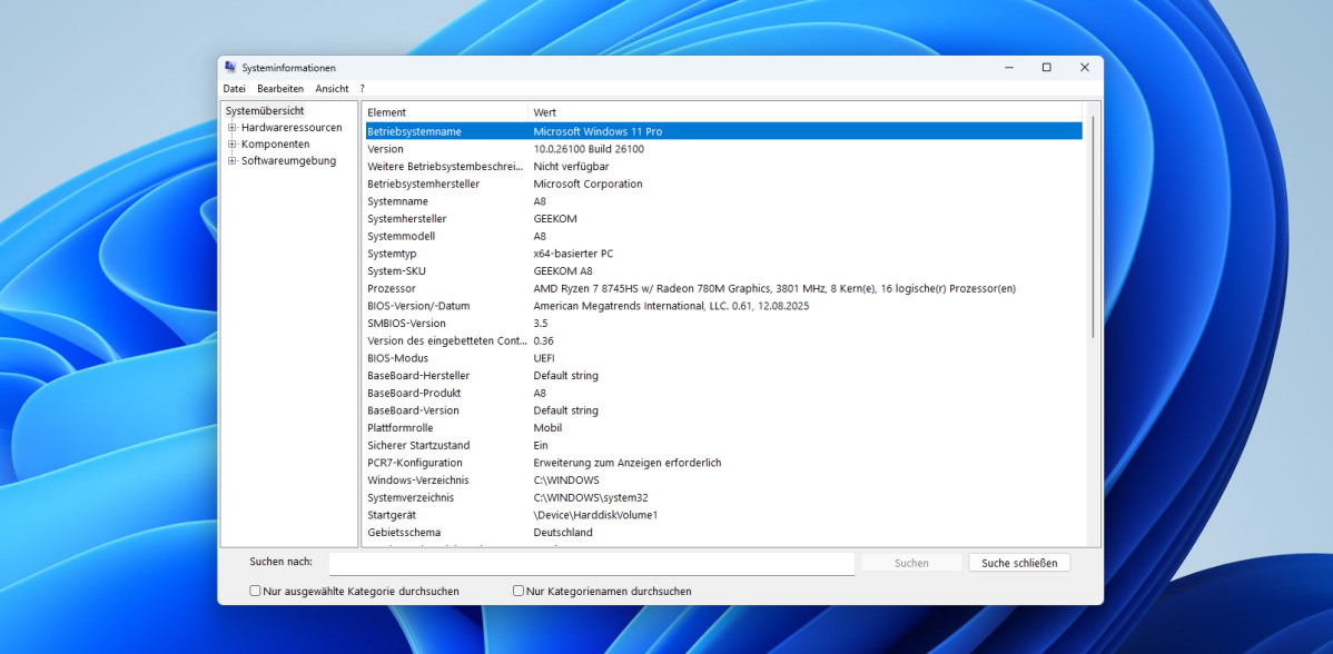 Test Geekom A8 Screenshot 2026 01 25 195104
