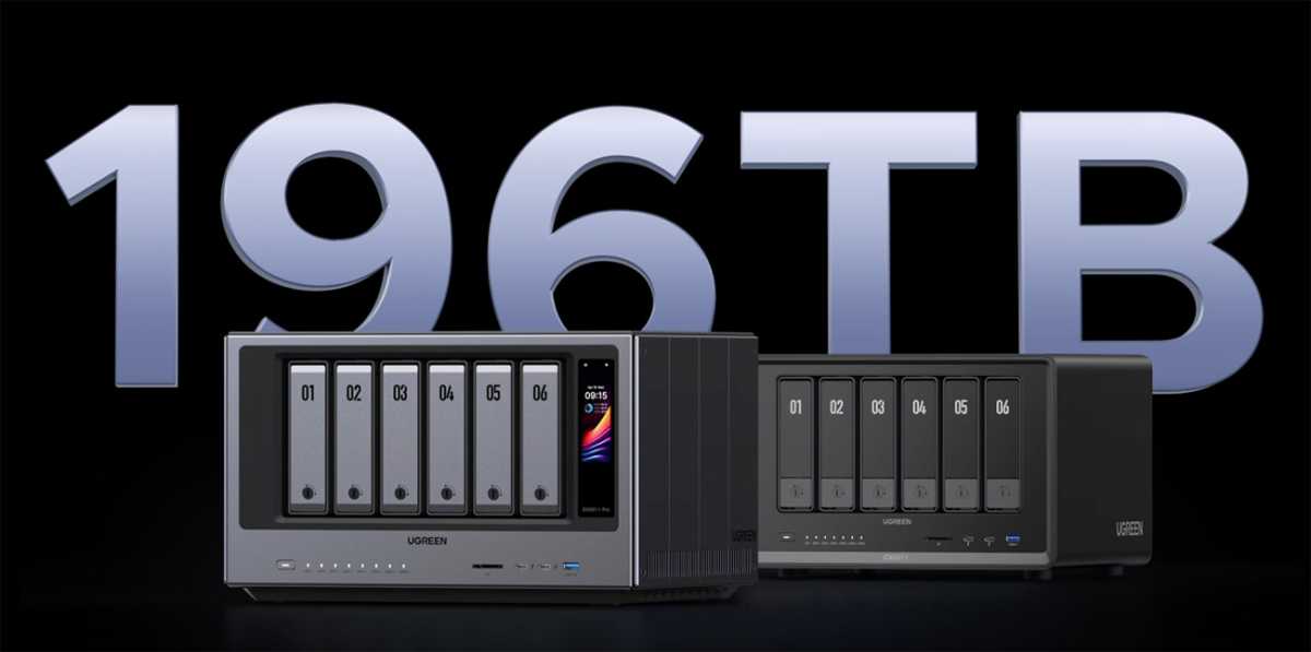 Almacenamiento UGREEN NASync iDX6011 Pro