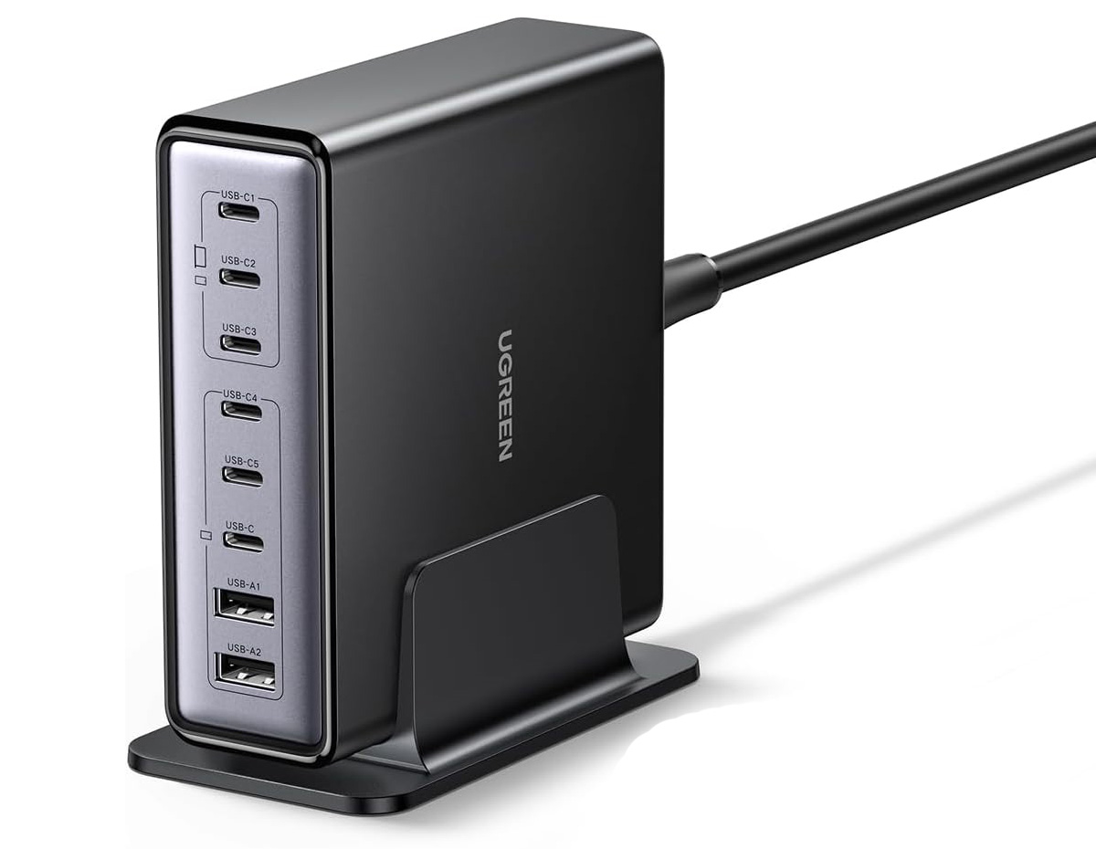 Ugreen Nexode 200W USB-C 8-Port Desktop Charger – Most USB ports