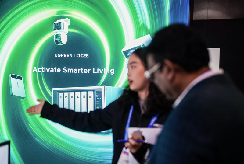 Ugreen en CES 2026 NAS iDX