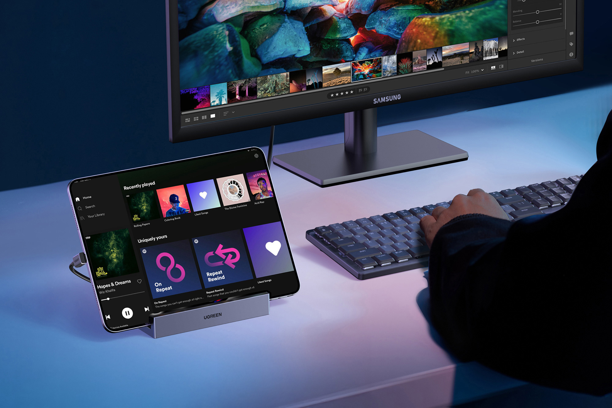 Ugreen Steam Deck Dock (6-in-1) – Best iPad USB-C hub for gamers