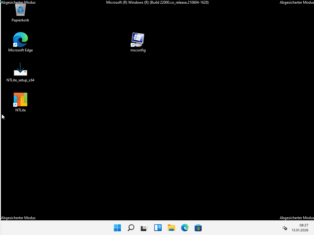 Windows 11 abgesichert