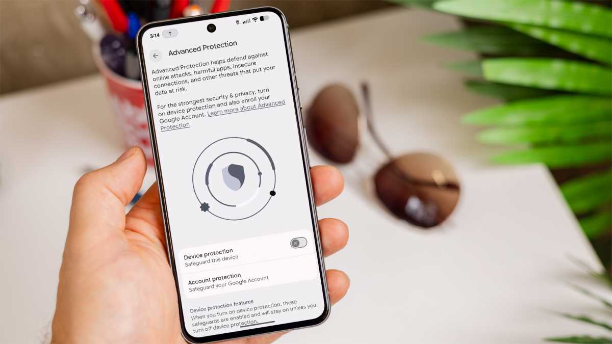 advanced protection android 16