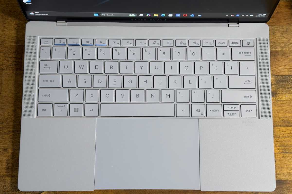 Asus ExpertBook keyboard