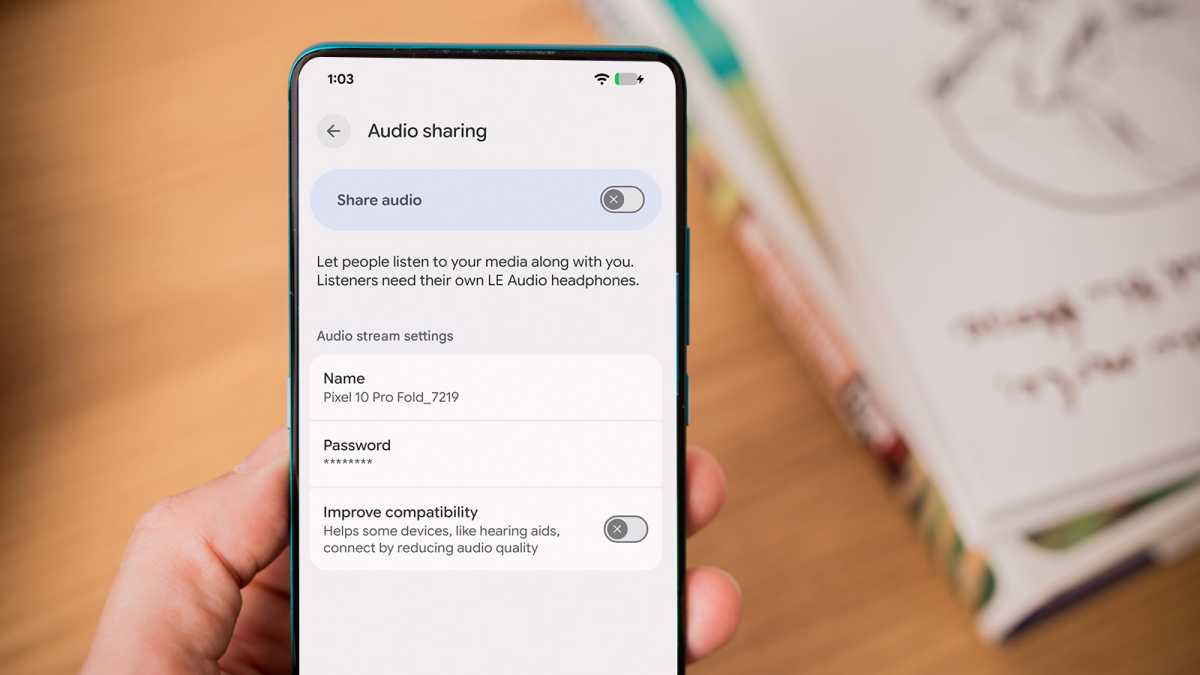audio sharing android 16