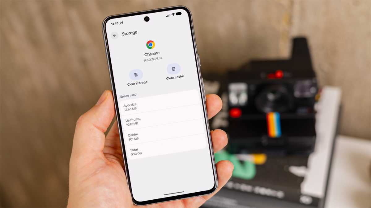 clear browser cache android