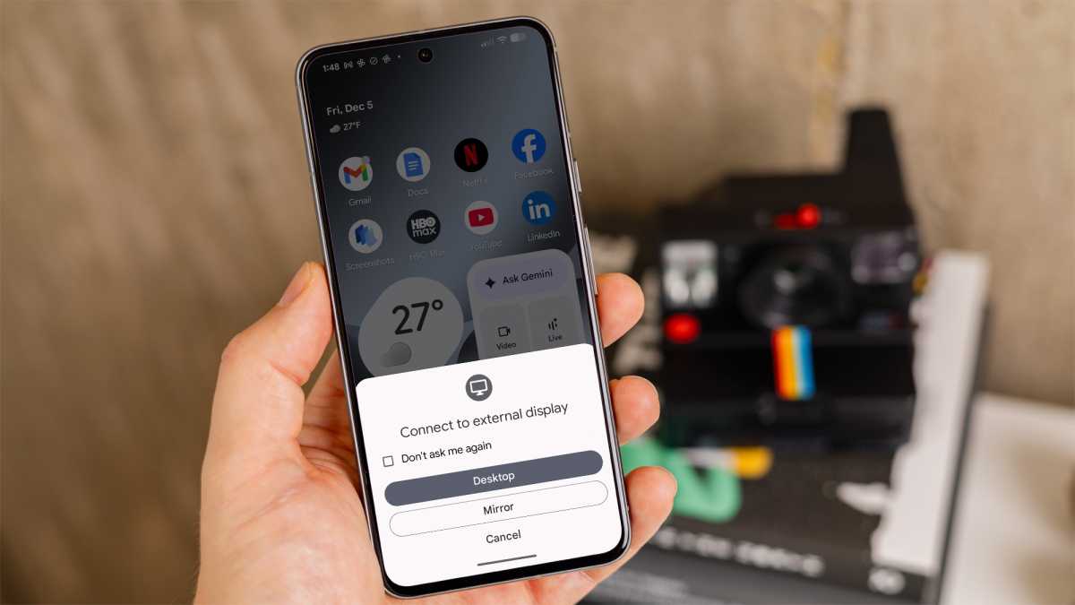 desktop mode android 16