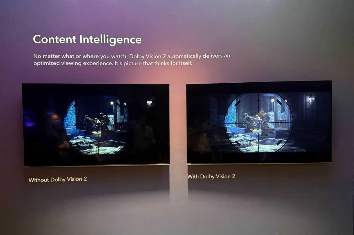Dolby Vision "Content Intelligence" demo