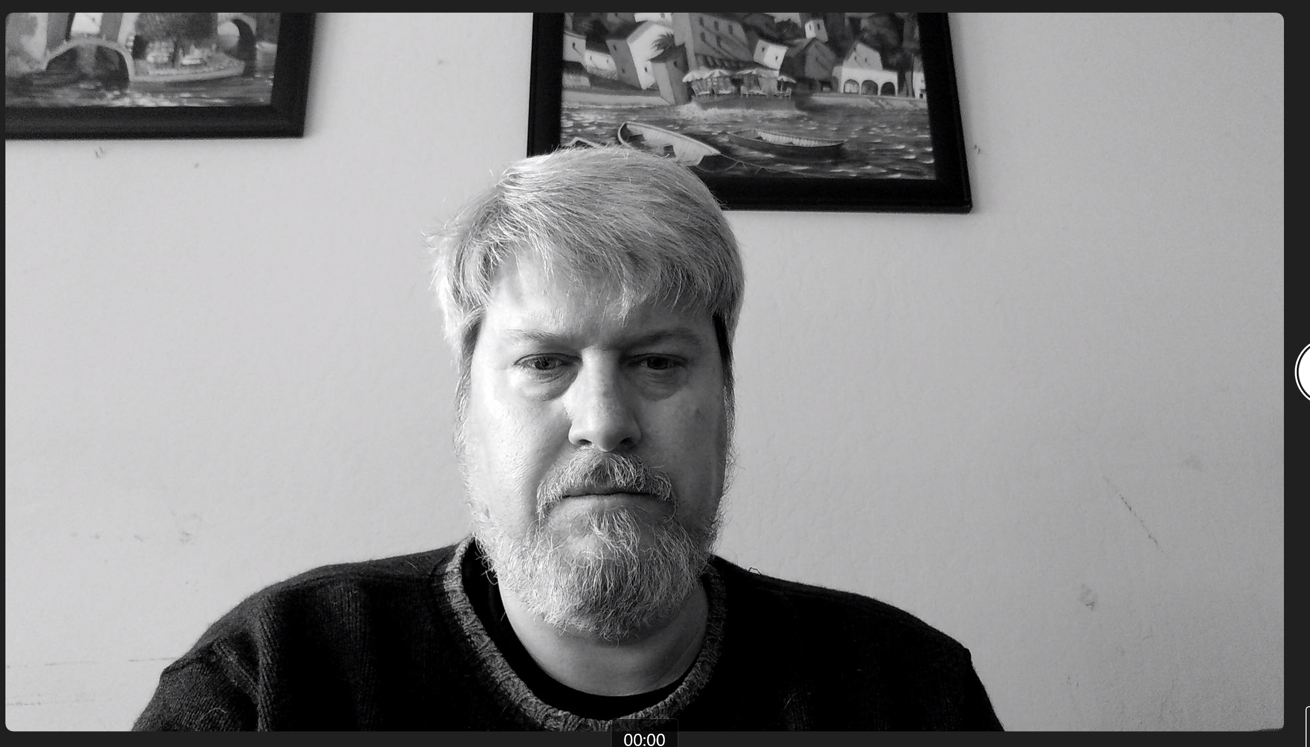 emeet webcam upstairs black and white