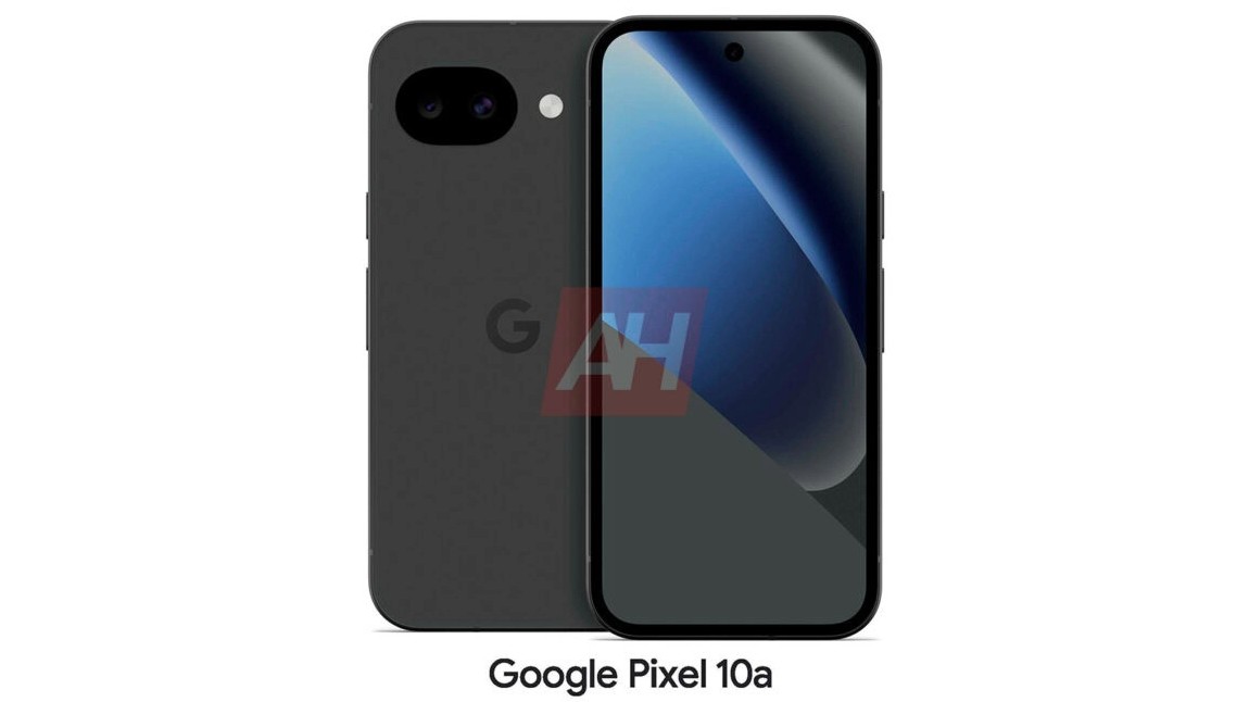 Google Pixel 10a official render - 3