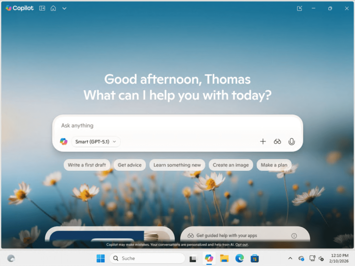 Copilot in Windows 11