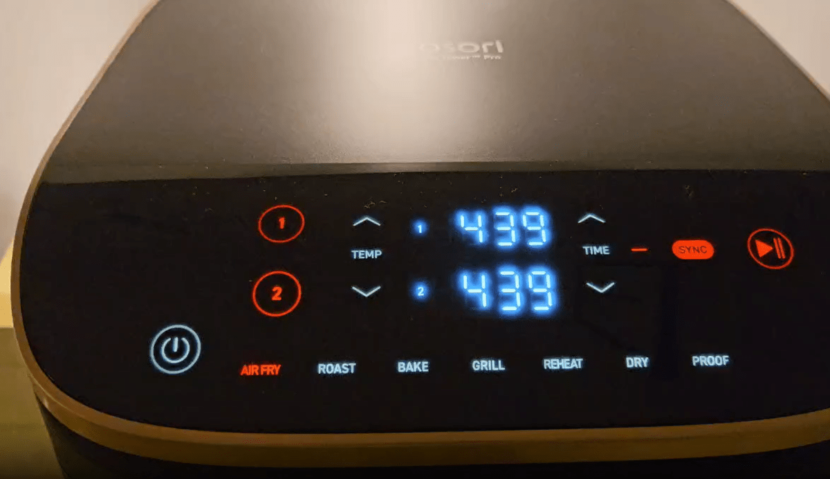 Cosori Turbo Tower Pro synka lådorna