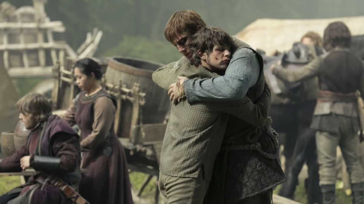 A Knight of the Seven Kingdoms season 1 - Peter Claffey as Ser Duncan the Tall, Shaun Thomas as Ser Raymun Fossoway